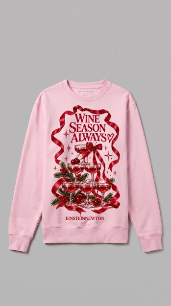 Xmas Wine Season Bio-Baumwoll Sweatshirt Madison