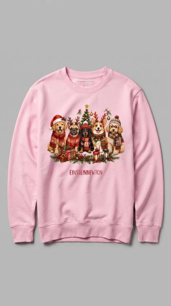 Xmas Hundebande Bio-Baumwoll Sweatshirt Madison